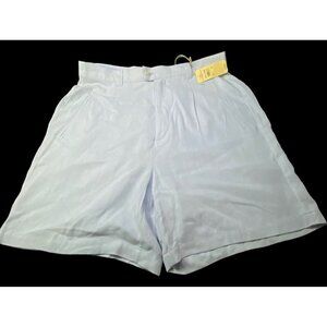 NWT TOMMY BAHAMA 100% Silk Lucky Penny Shorts Light Lilac Purple 12 79-8